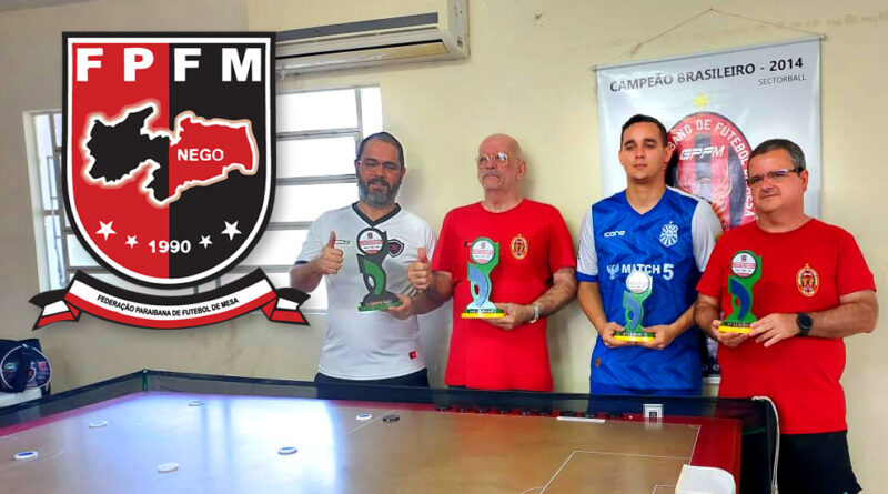 Flávio Villar é Campeão Paraibano 2022 modalidade 1 Toque Liso