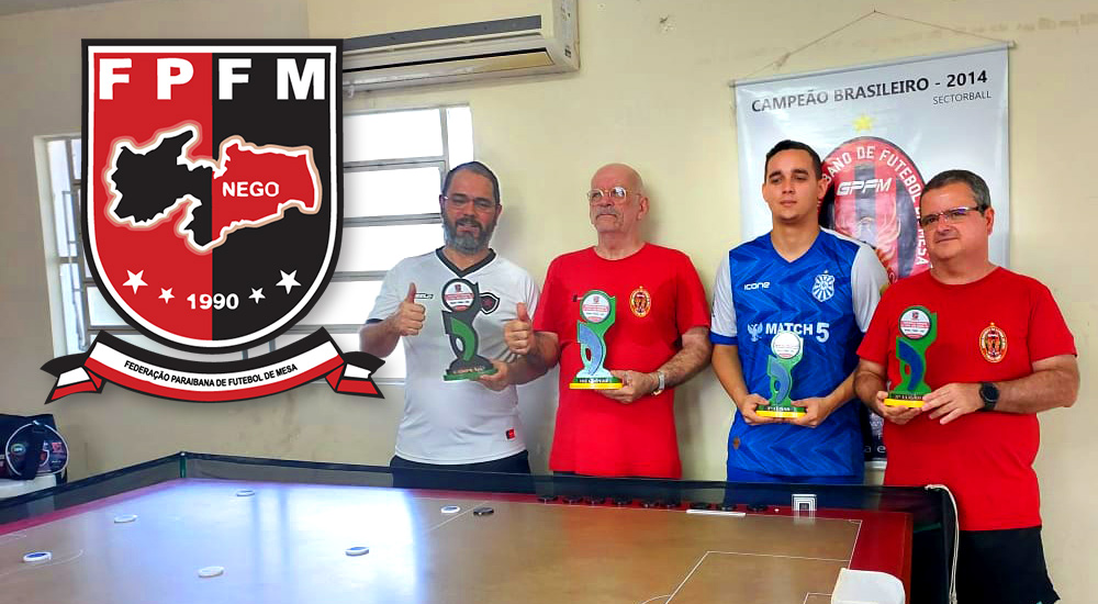 Flávio Villar é Campeão Paraibano 2022 modalidade 1 Toque Liso