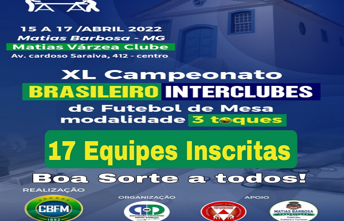 3 Toques – Xl Campeonato Brasileiro de Interclubes