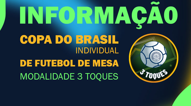 Campeonato Paulista 2022 modalidade 3 Toques - FPFM - Federação Paulista de  Futebol de Mesa