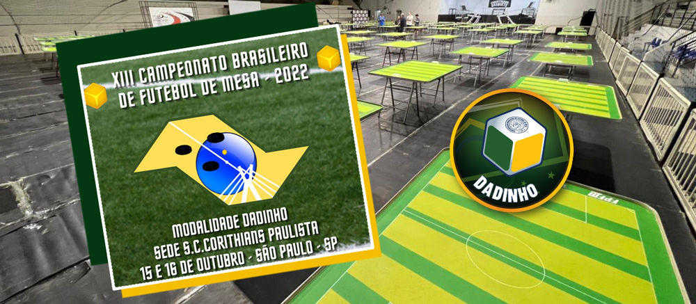 Definidos os grupos para domingo no Brasileiro de Dadinho