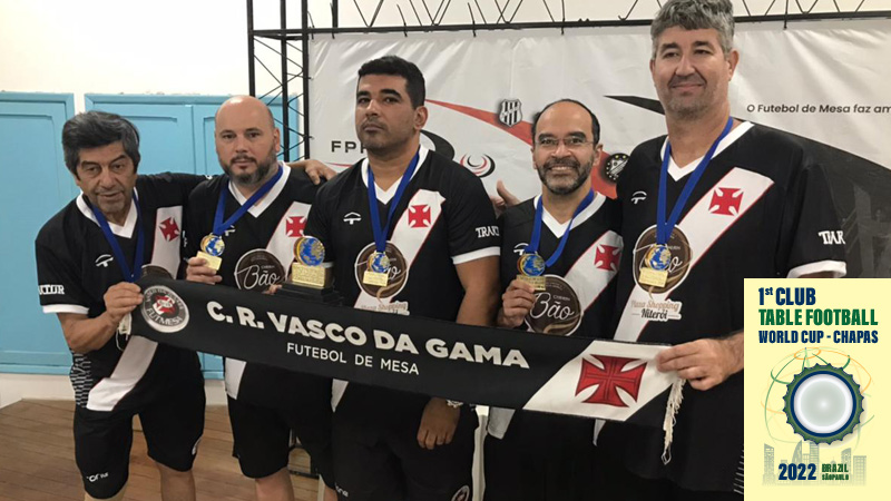 Vasco da Gama é campeão do mundo na modalidade Chapas