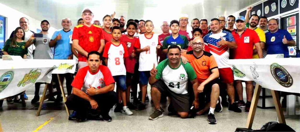 Copa do Mundo do Catar no Ceará na Faculdade Estácio (sede Via CORPVS)
