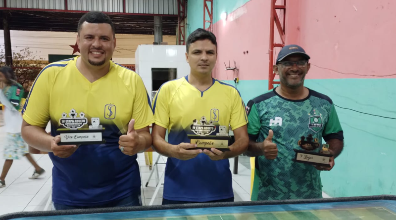 Jarbas é Campeão Paraibano na Categoria Adulto na Regra Paraibana