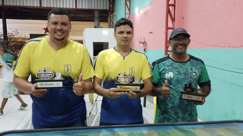 Jarbas é Campeão Paraibano na Categoria Adulto na Regra Paraibana
