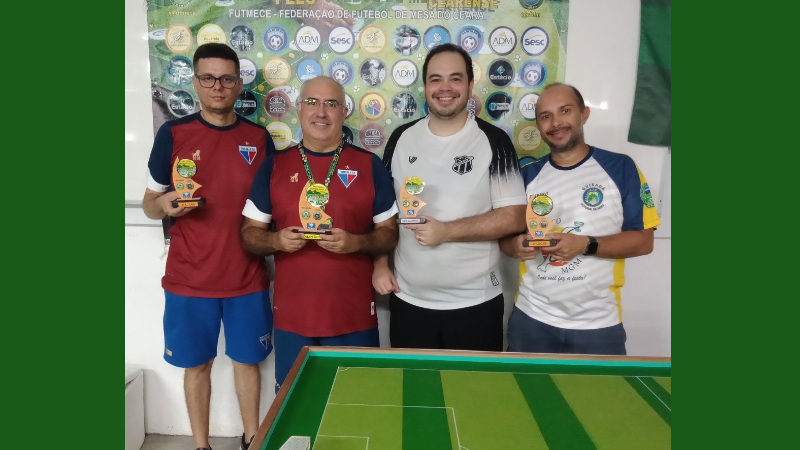 III Campeonato Cearense de Futebol de Mesa, modalidade Pastilha 2022