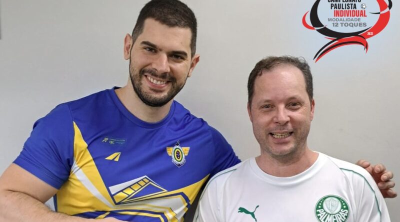 Diney da SE Palmeiras é o Campeão Paulista adulto 12 toques