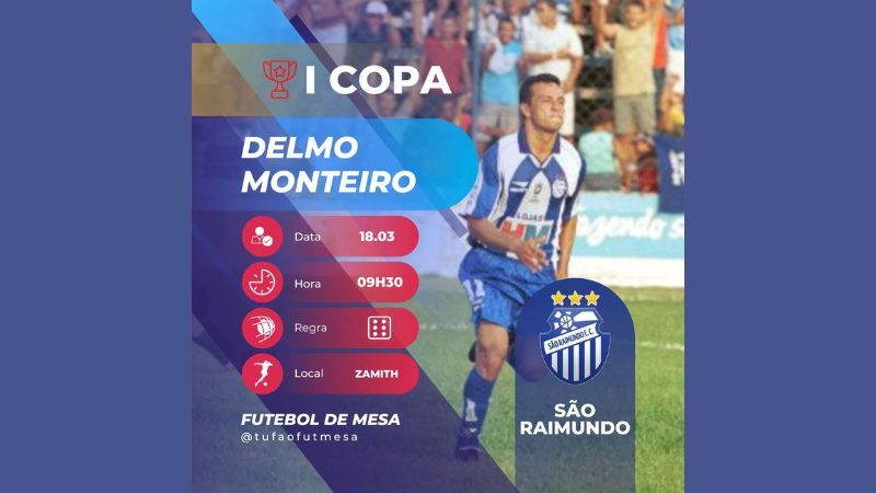 O craque Delmo é o homenageado do interno do Tufão