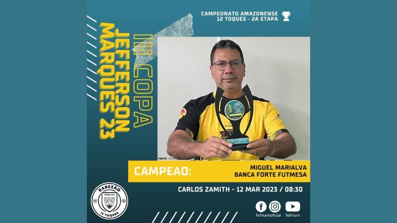 Miguel Marialva leva a III Copa Jefferson Marques