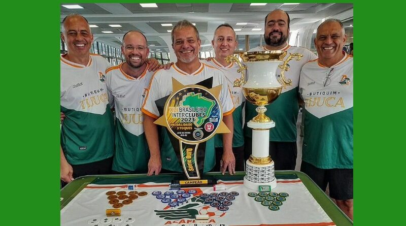 Acafuma (DF) conquista o campeonato brasileiro na modalidade 3T