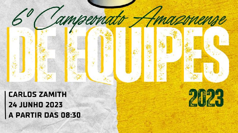 A VI edição do barezão de equipes da regra 12 toques vem aí