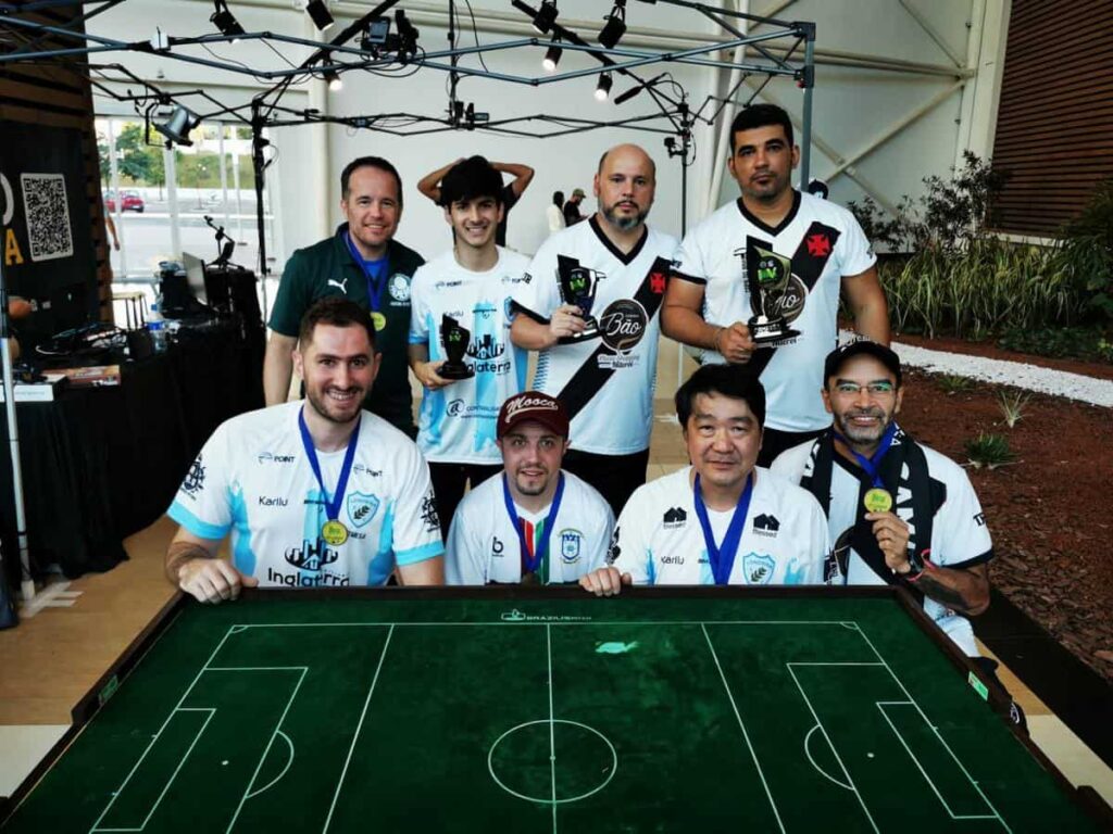 Vasco da Gama é o grande vencedor do brasileiro de subbuteo