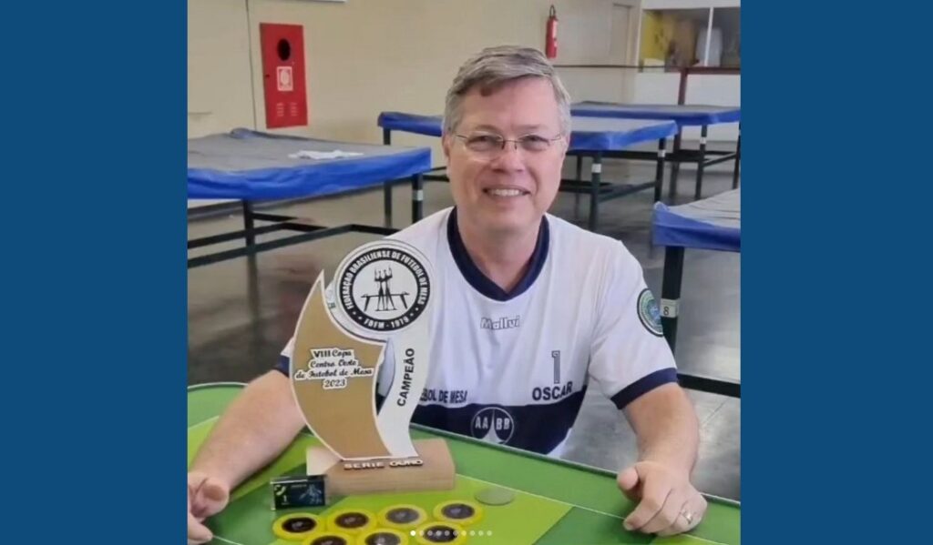 Alcides é tricampeão da Copa Centro-Oeste 3T