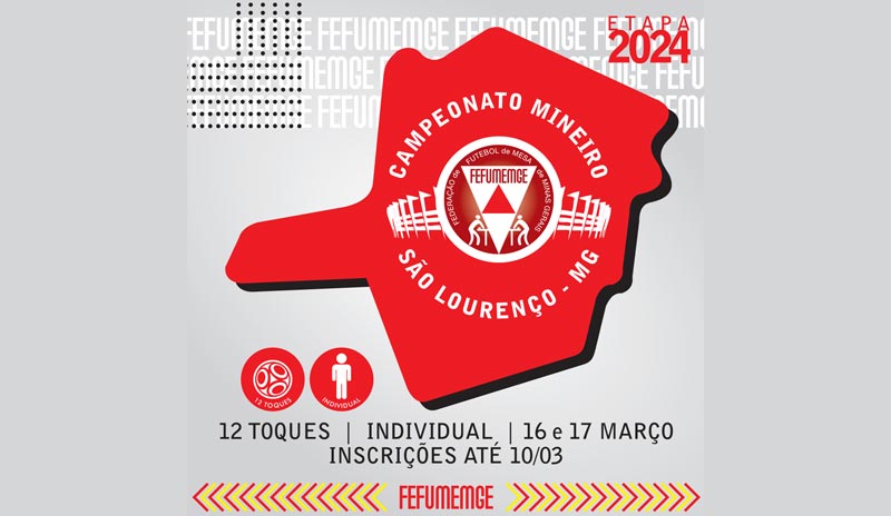 1ª Etapa do Campeonato Mineiro de Futebol de Mesa