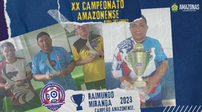Raimundo fatura o Amazonense da regra 3 Toques