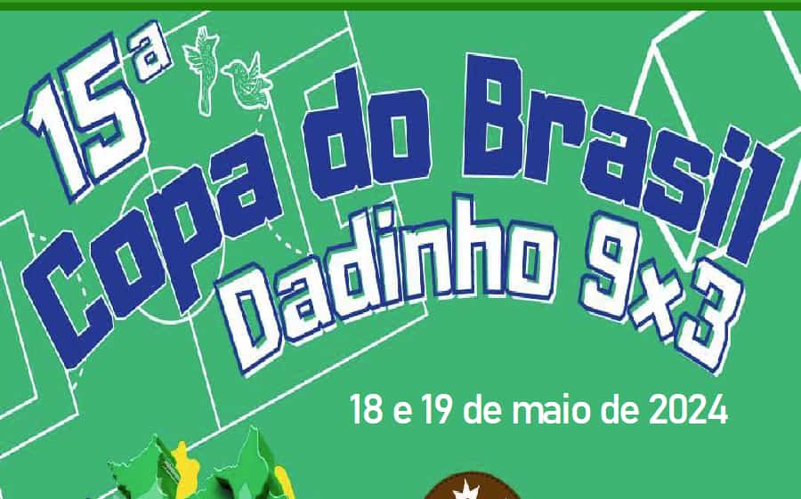 Copa do Brasil Dadinho 9×3 – Carta convite