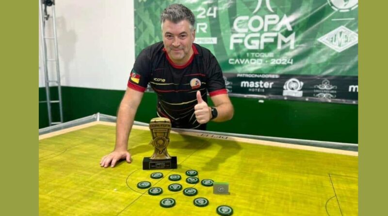 Cristian Baptista é o campeão da I Copa FGFM Top Ranking 2024 – Cavado!