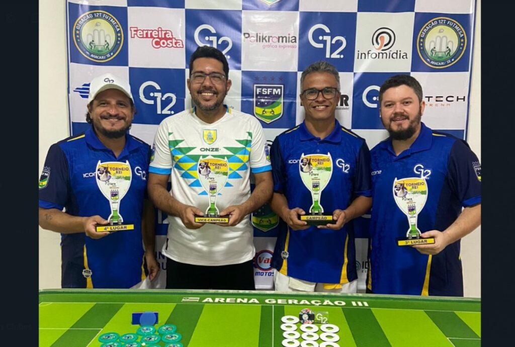 Everton Vieira leva  a taça de forma inédita
