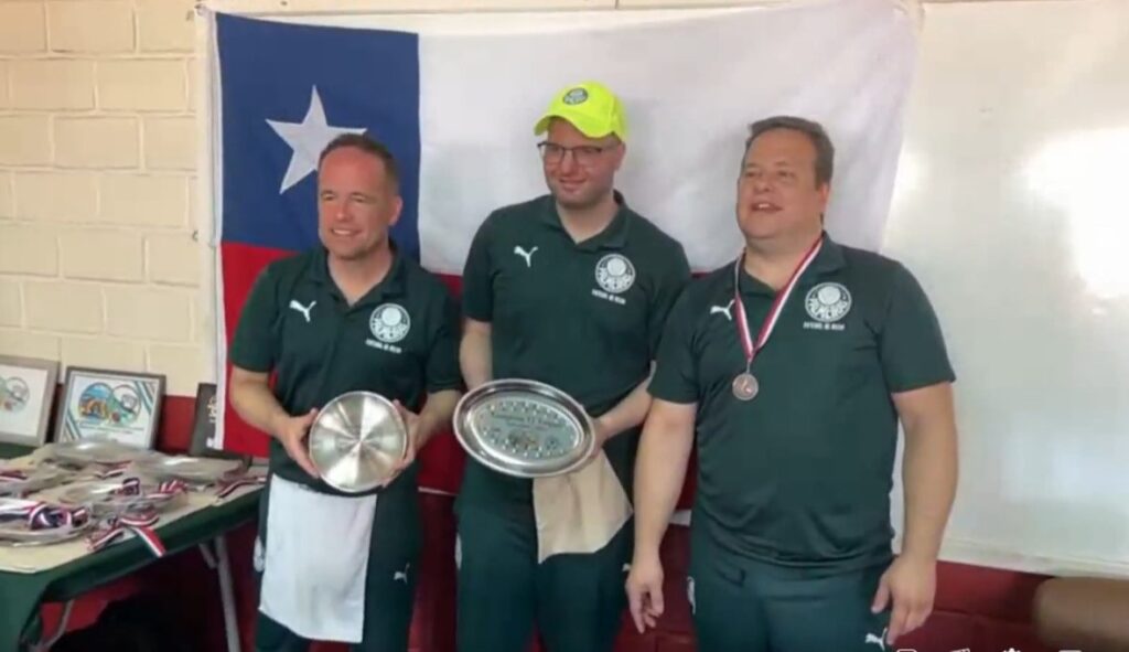 Quinho do Palmeiras é campeão sul-americano da regra 12 Toques