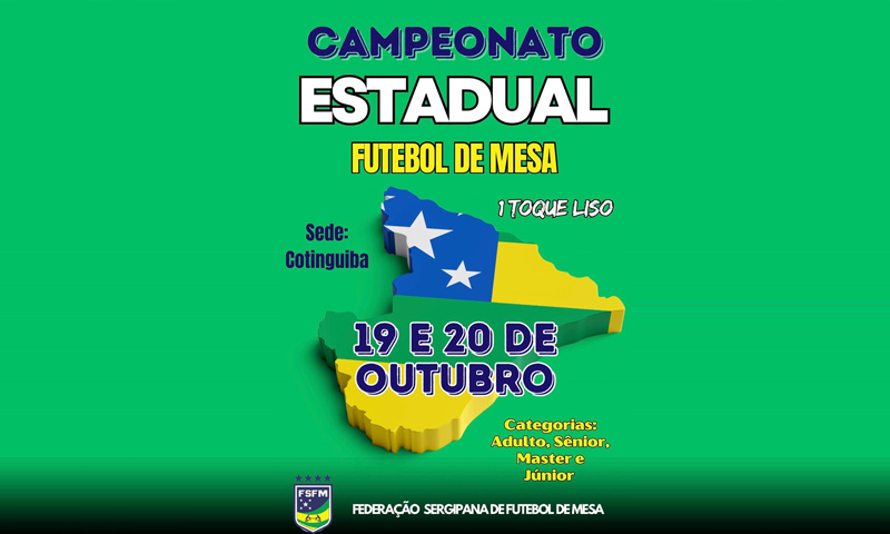 Campeonato Estadual de Futebol de Mesa 2024 – FSFM