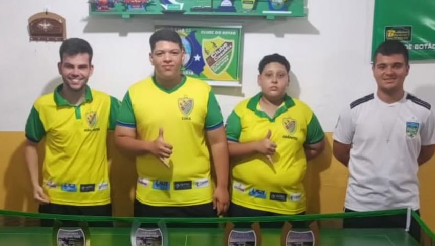 Jovem talento do Futebol de Mesa de Sergipe