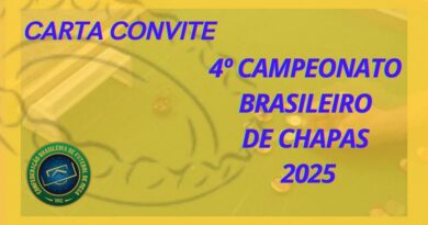 4º Campeonato Brasileiro de Chapas – Carta Convite