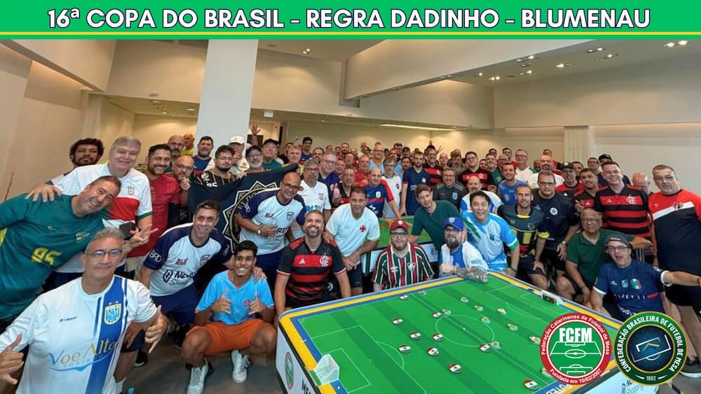 Blumenau recebe a 16ª Copa do Brasil regra Dadinho