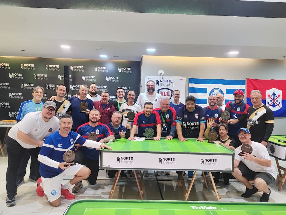 Santa Catarina conhece seus novos campeões do Futebol de Mesa