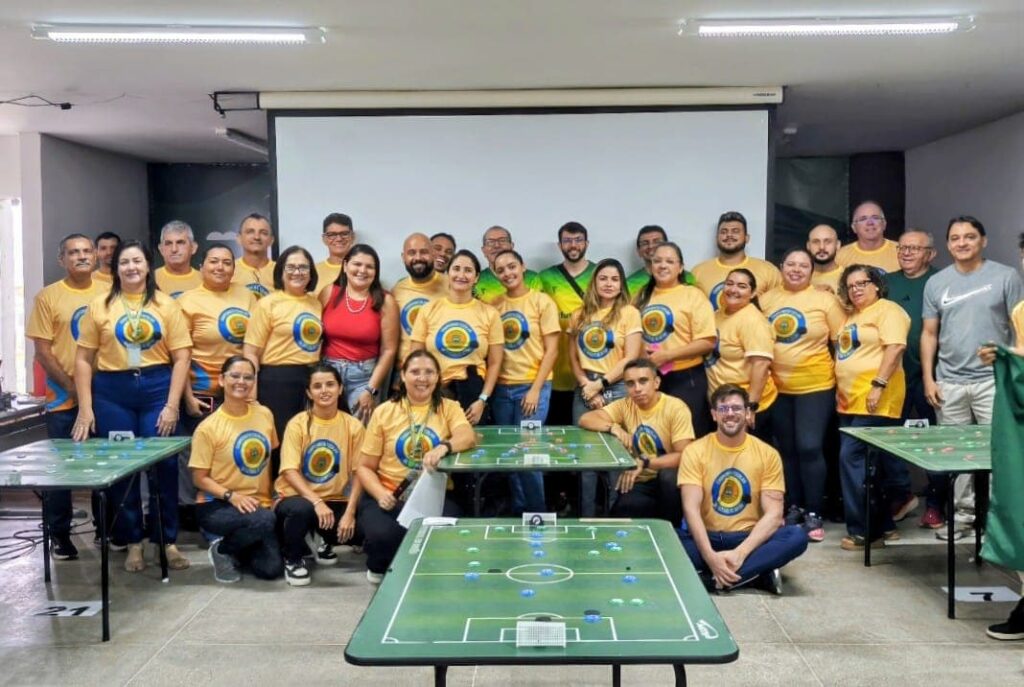 Futebol de Mesa na escola