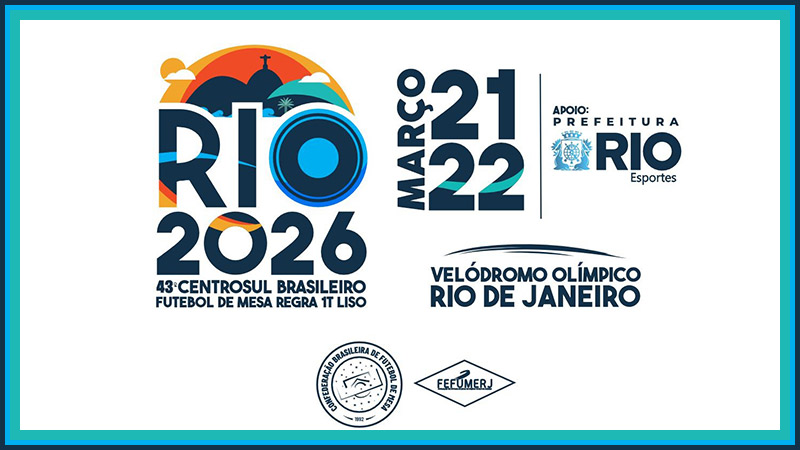 43º CentroSul Brasileiro 1Toque Liso 2026