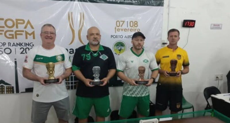 Paulo Timm é o campeão da IV Copa FGFM Top Ranking 2026 Liso