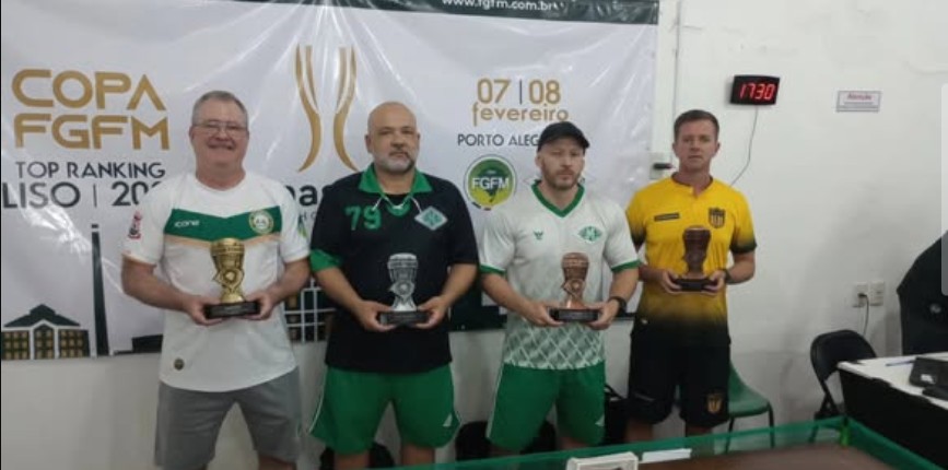 Paulo Timm é o campeão da IV Copa FGFM Top Ranking 2026 Liso