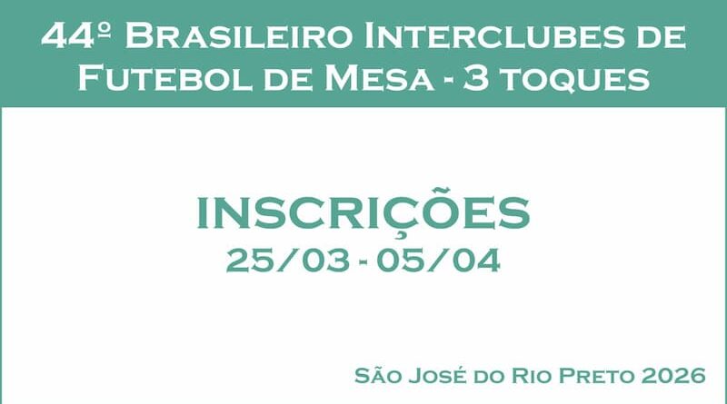 44º Campeonato Brasileiro Interclubes