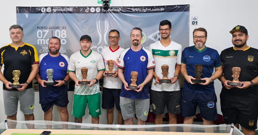 Cristian Baptista é o campeão da III Copa FGFM Top Ranking 2026 – Cavado