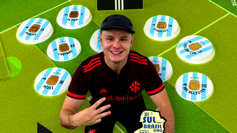 Kevin Kopper é tricampeão do Campeonato Sul-Brasileiro