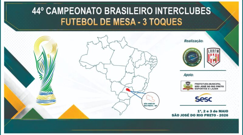 44º Campeonato Brasileiro Interclubes 2026 Regulamento