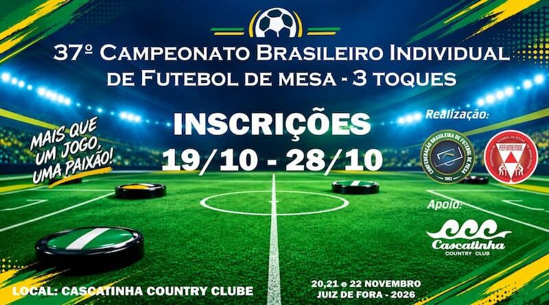 Campeonato Brasileiro Individual 2026 – Carta Convite
