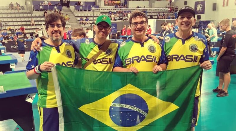 Brasil faz campanha histórica na Copa do Mundo de Subbuteo em Paris