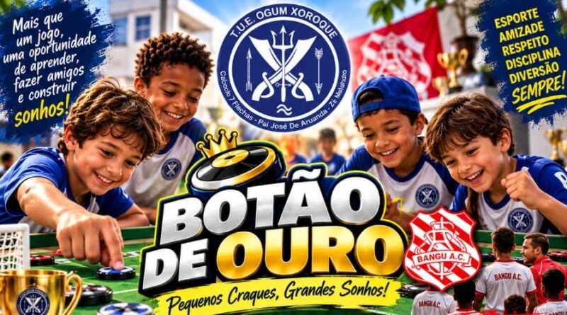 Bangu apoia encontro gratuito de Futebol de Botão para crianças em Santa Cruz