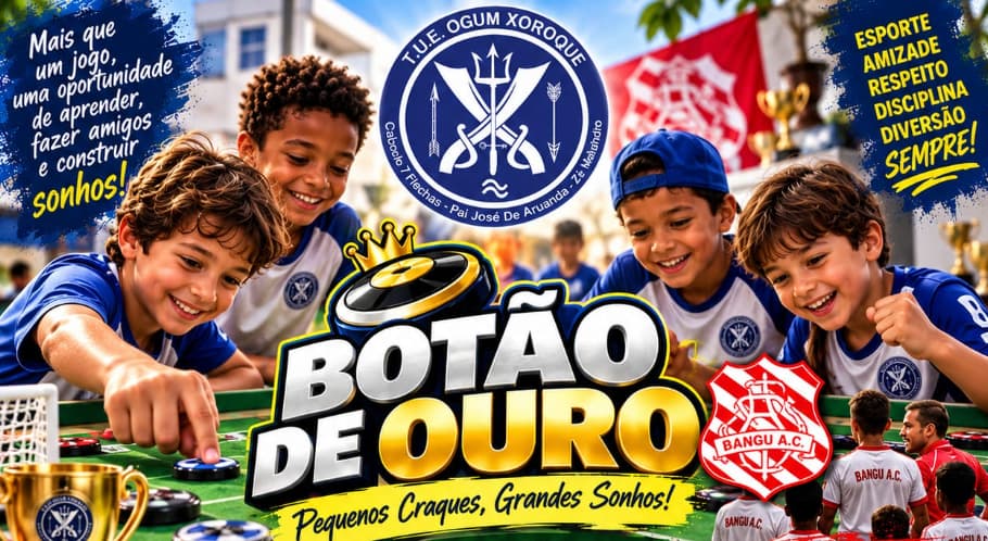 Bangu apoia encontro gratuito de Futebol de Botão para crianças em Santa Cruz